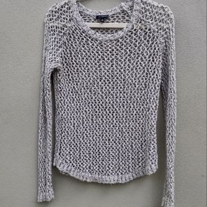The Limited Knit / Crochet Style Sweater with a Bronze-ish Color in Size Small.
